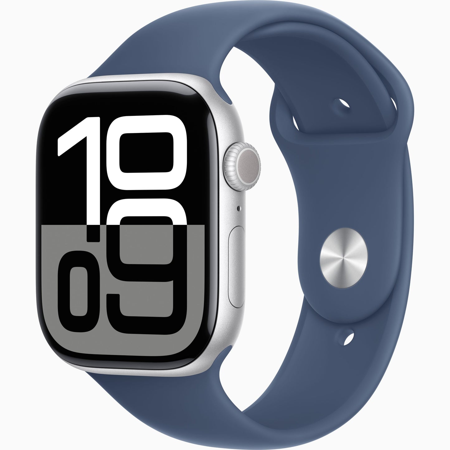 Watch Series 10 [46mm GPS] - Jet Black Aluminium with Ink Sport Loop | Advanced Fitness Tracker, ECG, Always-On Retina Display | Carbon Neutral, Sleek Design | 1-Year Warranty | Airpods Pro (Free Gift)
